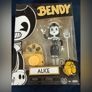 Joey Drew Studios Alice Angel Action Figure - Black and White